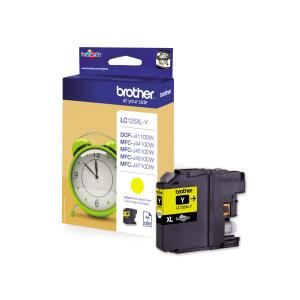 Brother Original Brother Tintenpatrone gelb (LC-125XLY)