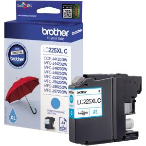 Brother Original Brother Tintenpatrone cyan (LC-225XLC)