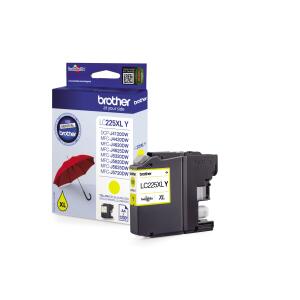 Brother Original Brother Tintenpatrone gelb (LC-225XLY)