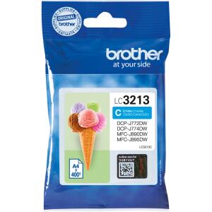 Inkjetpatrone cyan BROTHER LC3213C