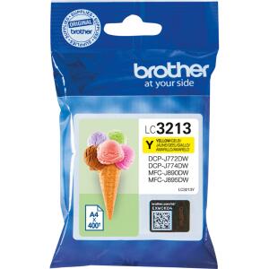 Inkjetpatrone yellow BROTHER LC3213Y