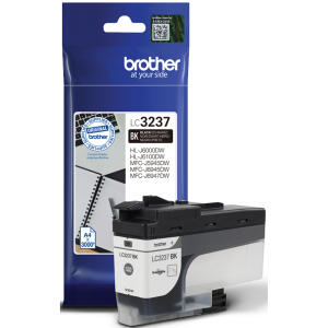 Brother Original Brother Tintenpatrone schwarz (LC-3237BK)