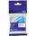 Schriftbandkassette 12mmx8m weiß/blau für P-touch