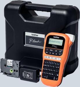 Beschriftungsgerät P-Touch E110 für TZe-Schriftbänder in 3,5-12 mm Breite