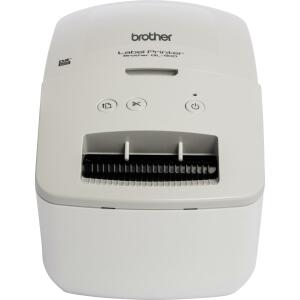 Etikettendrucker QL-600, grau/weiß thermodirektdruck, USB 2.0
