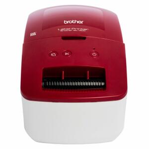 Etikettendrucker QL-600, rot/weiß thermodirektdruck, USB 2.0
