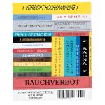 Schriftbandkassette TC 12mm sw laminiert