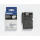 Brother TC-101 Schriftbandkassetten - laminiert, 12 mm x 7,7 m, schwarz auf farblos