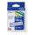 Schriftband pastell blau/schwarz BROTHER TZEMQ531 12mm x 4m