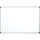 Whiteboard 150 x 100 cm mit Aluminiumrahmen, emalliert