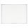 Whiteboard Earth 60 x 45 cm mit Aluminiumrahmen, Stahltafel