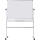 Whiteboard 120 x 90 cm mobil, drehbare Tafel, emalliert