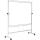 Whiteboard 150 x 100 cm mobil drehbare Tafel