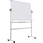 Whiteboard 150 x 100 cm mobil, drehbare Tafel, emalliert