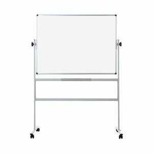 Whiteboard 90 x 60 cm mobil drehbare Tafel