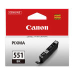Tintenpatrone CLI-551BK schwarz für Pixma MG6350,...