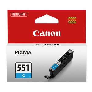 Tintenpatrone CLI-551C cyan für Pixma MG6350, MG5450, IP7250