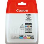 Multipack CLI581XL CMYK Photo für PIXMA TR7550,...