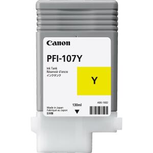 Inkjetpatrone PFI107Y yellow CANON 6708B001