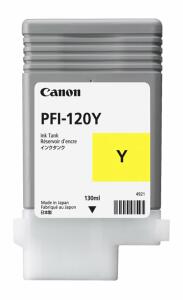 Tinte PFI-120Y, gelb für iPF TM200, TM205, TM300, TM305