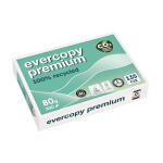 evercopy Recycling Papier A4 ws 80g Weiße 145 CIE...