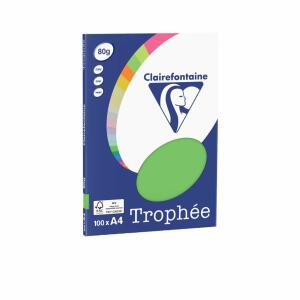 Clairefontaine CLAIRALFA PPP A4 80G 100BL MAIGRÜN