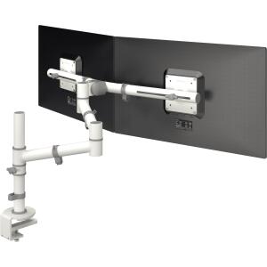 Monitorarm Viewgo 130 weiss für Monitore bis 20kg, verstellbar