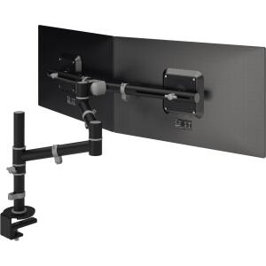 Monitorarm Viewgo 133 schwarz für Monitore bis 20kg, verstellbar