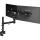 Monitorarm Viewgo 133 schwarz für Monitore bis 20kg, verstellbar