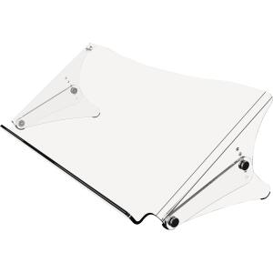 Dokumentenhalter Addit 400 acryl geeignet bis Größe A3, verstellbar