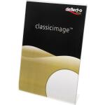 Tischaufsteller Classic Image A5 hoch schräg