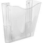 DocuPockets 210 Wandhalter hoch für Prospekte glasklar