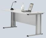 Schreibtisch Basic 1600x800 mm. Inkl. Sichtschutzblende...