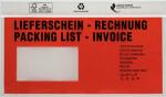 UNIPACK Begleitpapiertasche DIN Lang, mit Druck,...
