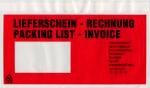 Begleitpapiertasche DIN Lang, mit Druck,...