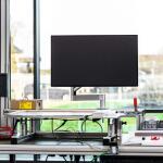 Durable Monitorhalter mit Arm si für 1 Monitor 345x470x120mm