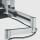 Durable Monitorhalter mit Arm si für 1 Monitor 345x470x120mm