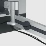 Durable Monitorwandhalter mit Arm si für 1 Monitor 290x350x120mm