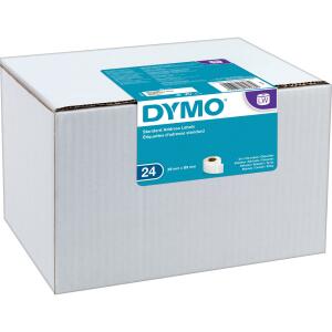DYMO LWAdressEtiketten Vorteilspack 24 Rollen à 130 Etiketten LabelWriterEtiketten 28x89 mm