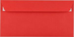 Briefumschlag C5/6 DL HK intensiv-rot 100g 229x114mm
