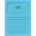 Organisationsmappe Ordo classico, blau, m. Sichtfenster 180 x 100 mm
