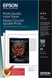 Inkjet-Papier A4 105g weiß Fotoqualität leicht matt 100 Blatt