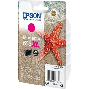 EPSON Original Epson Tintenpatrone magenta High-Capacity (C13T03A34010,T03A340,603XL,T03A3,T03A34010)