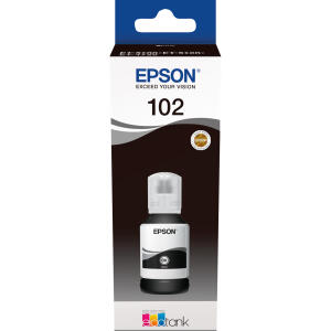 EPSON Original Epson Tintenflasche schwarz (C13T03R140,102,T03R1,T03R140)