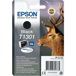 EPSON Original Epson Tintenpatrone schwarz XL (C13T13014012,T1301,T13014012)