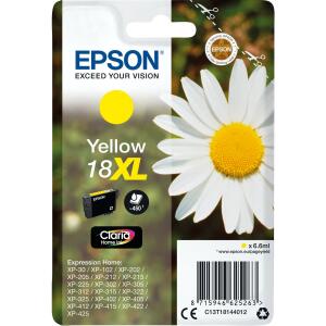Tintenpatrone 18XL Claria Home gelb für XP30/XP102/ XP202/XP205