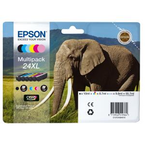 Tintenpatrone 24XL Claria Photo HD Ink 6er-Multipack für XP750/XP850/XP950