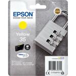 EPSON Original Epson Tintenpatrone gelb...