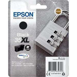 EPSON Original Epson Tintenpatrone schwarz High-Capacity (C13T35914010,T359140,35XL,T3591,T35914010)