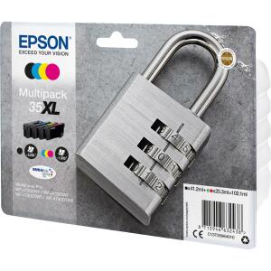 EPSON Original Epson Tintenpatrone MultiPack Bk,C,M,Y High-Capacity (C13T35964010,T359640,35XL,T3596,T35964010)